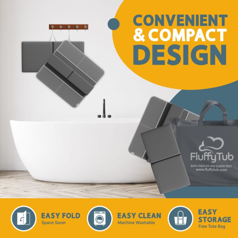 baby bath kneeler and elbo pad rest set