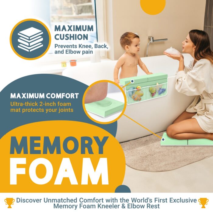 Memory Foam Bath Kneeler